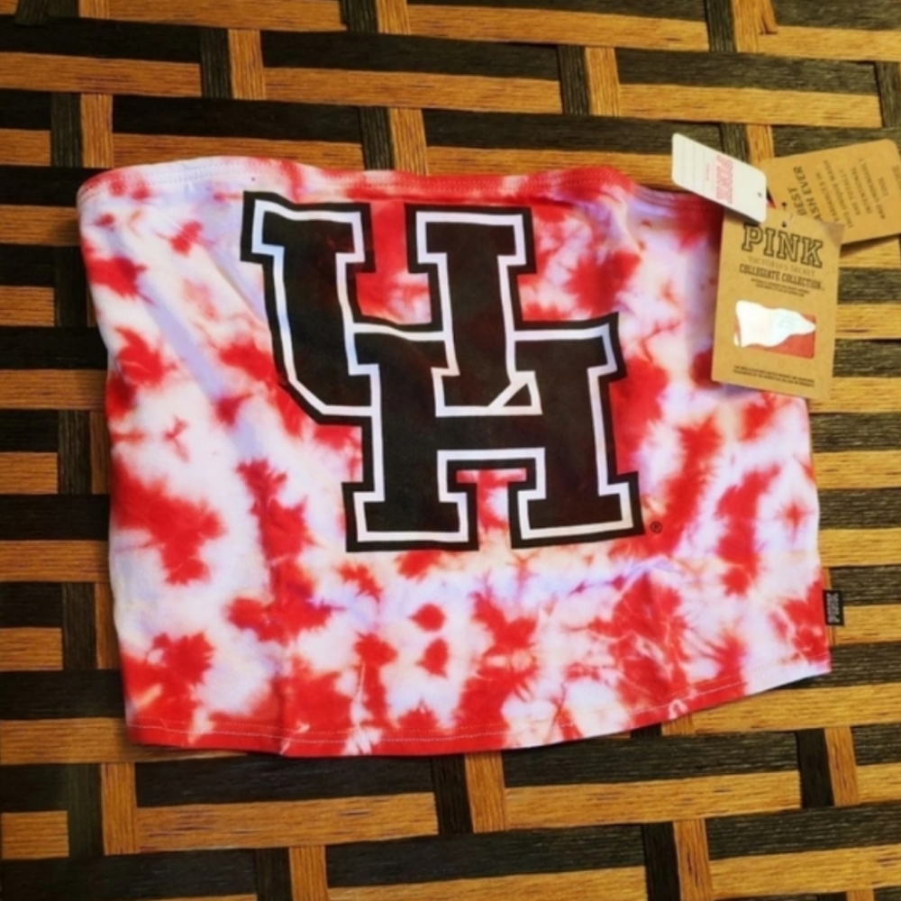 VS PINK Tie Dye UH Tube/Crop Top Sz: XS